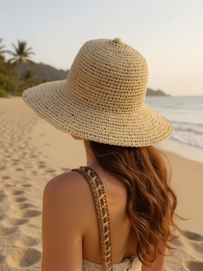 Royalfashion Sieviešu Salmu Cepure Shade Muse