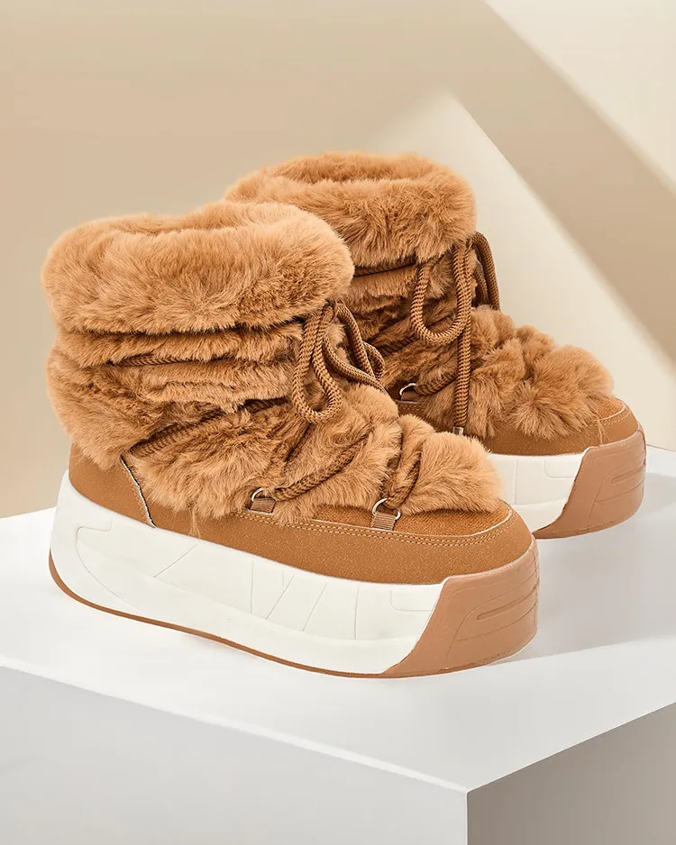 Royalfashion Women's Snow Boots Rozuri