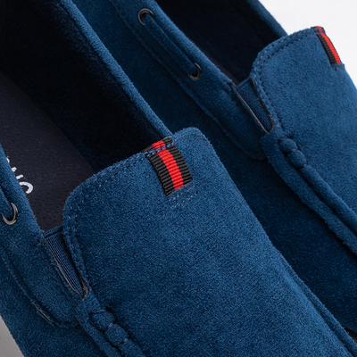 Men's blue loafers Hodz-Shoes