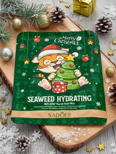 Christmas Seaweed Hydrating Sheet Face Mask