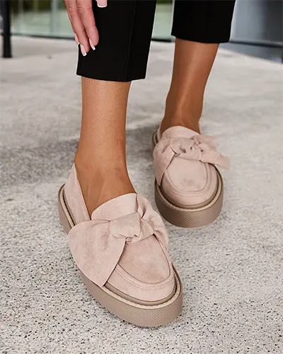 Royalfashion Женские полусапожки с бантом Eriz