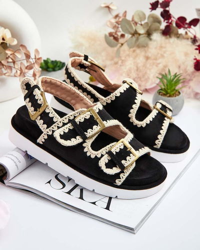 Royalfashion Women's Lunnay eko suede sandals