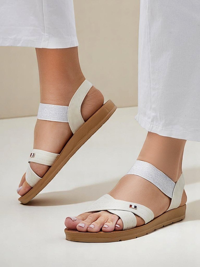 Royalfashion Женские сандалии с эластичными ремешками Zerefis