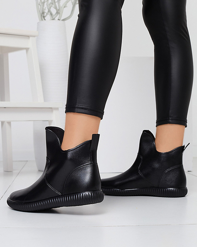 Black women's galoshes Alcada - Footwear
