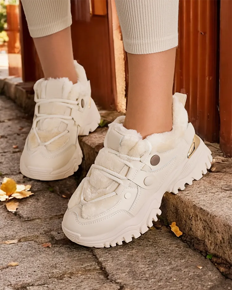 Royalfashion sieviešu modes čības ar izolāciju Poriomo