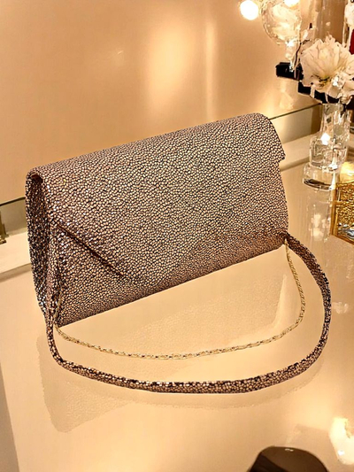 Royalfashion Sieviešu aploksnes formā rokassomiņa Glam Clutch