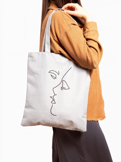 Royalfashion Fabric bag with print