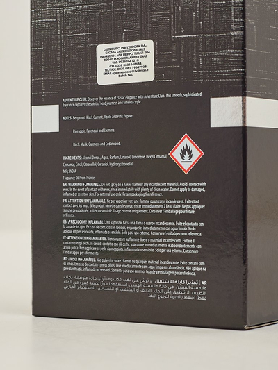 Iedvesmots vīriešu eau de parfum Adventure Club