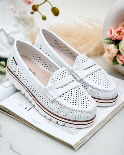 Royalfashion Ажурные женские мокасины Leteller