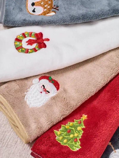Royalfashion Christmas towel set Happy Xmas