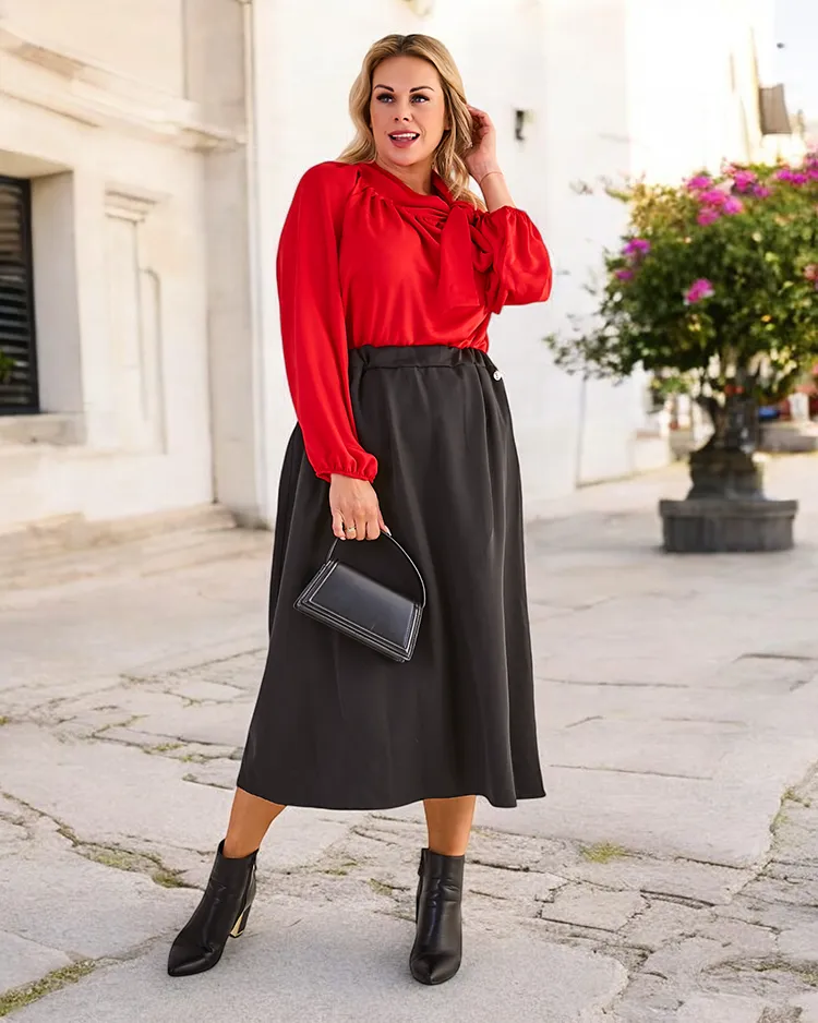 Royalfashion Sievietes midi svārki