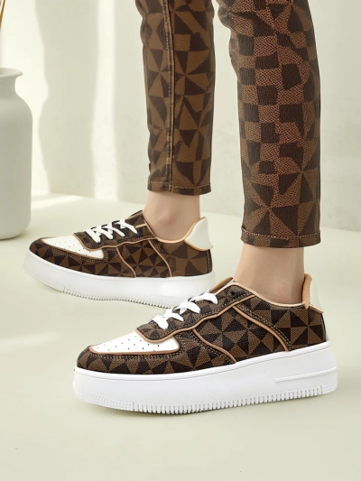 Royalfashion Women's sports shoes with Ozofio print