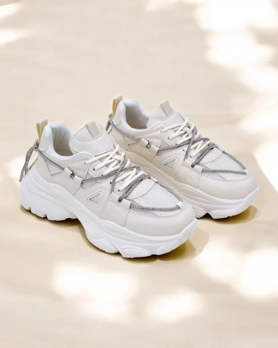 Royalfashion sieviešu kedas uz bieza zole Reterri