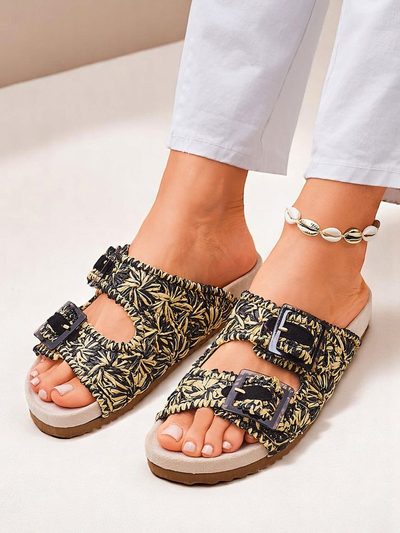 Royalfashion Sieviešu sandales ar sprādzēm Samorra