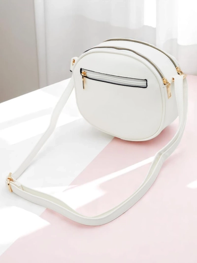 Royalfashion Small Women's Round Eco-Leather Handbag Riva Circle