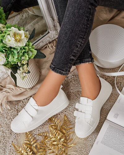 Royalfashion Women's openwork Raffer sneakers