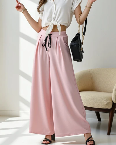 Royalfashion Широкие женские брюки