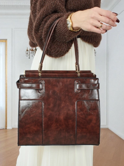 Royalfashion Elegant Women's Large Handbag