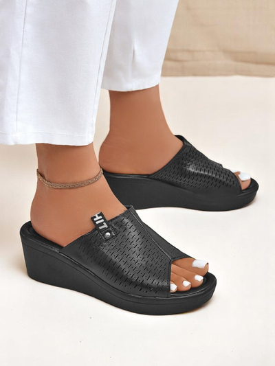 Royalfashion Naiste koturnatõs plätud Luna Wedge