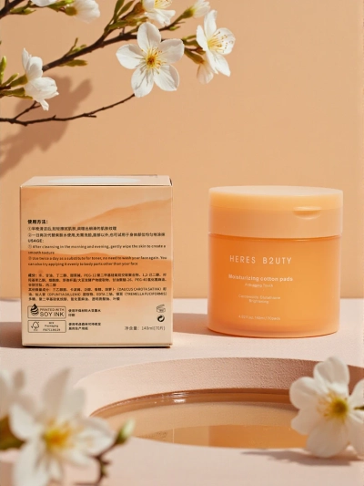 Cotton cosmetic pads - moisturizing, anti-aging