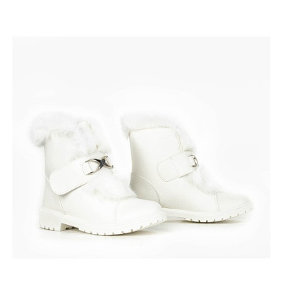 White girls 'boots with fur Neve - Footwear 1