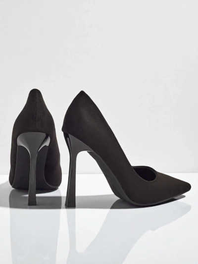 Women's Stiletto Heel Pumps Eco Suede Belunika