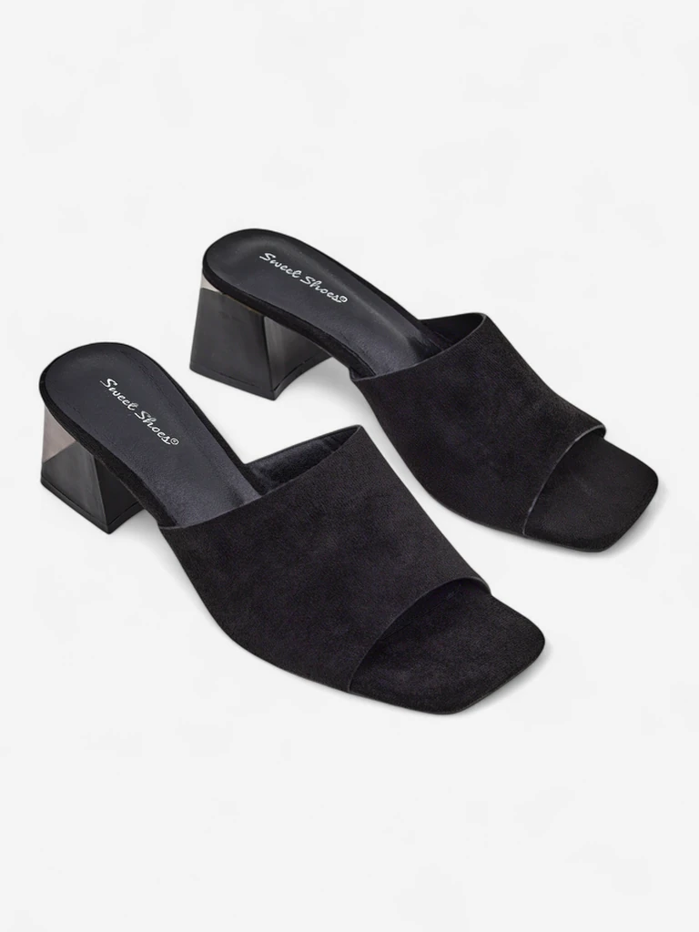 Женские шлепанцы Royalfashion с декоративным каблуком Vollatie