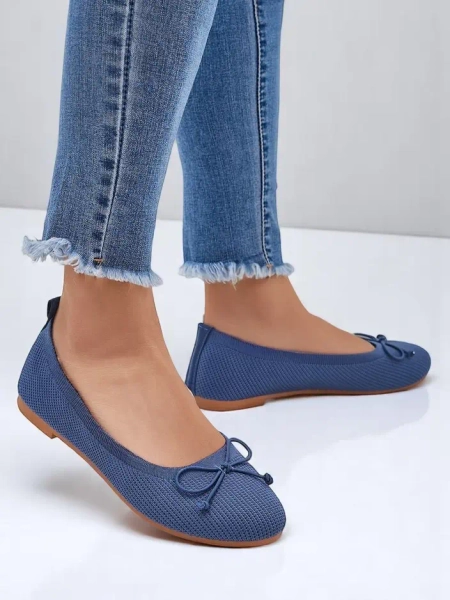 Royalfashion Women's Fabric Ballerinas Magger