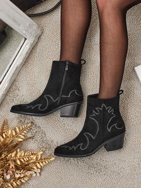 Velvet Ash kovboystøvler til dame – med hæl