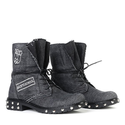 Denim black denim bags - Footwear 1