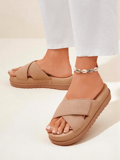 Royal Fashion Women's flat slippers Evre