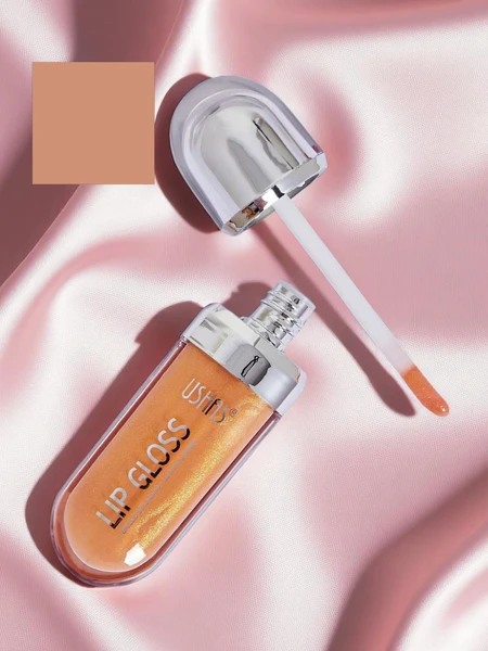 USHAS spīdumu lūpu spīdums krāsā Zelts