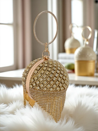 Royalfashion Torebka damska kula z cyrkoniami Velora Bloom