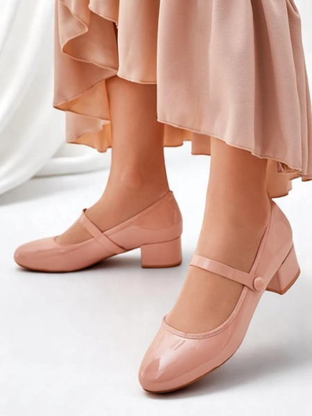 Royalfashion Women's Low-Heeled Pumps Omagga