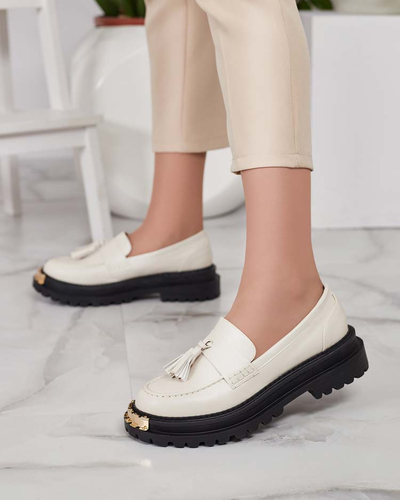 Royalfashion Women's moccasins with tassels Fresosne