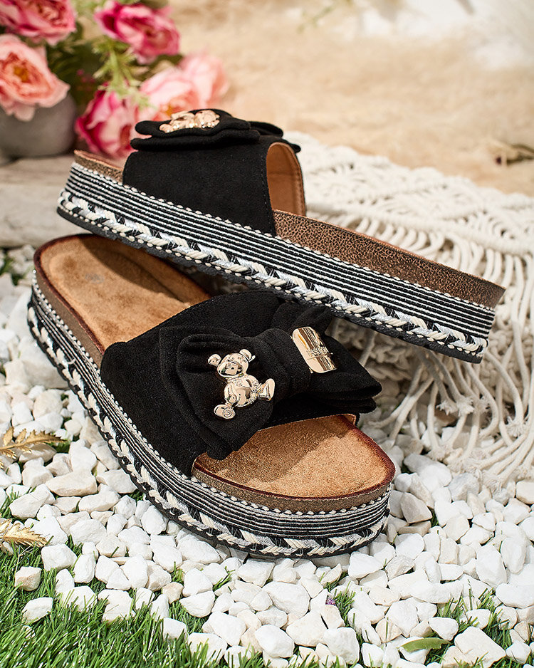 Royalfashion Women's Votsana flat sole flip-flops