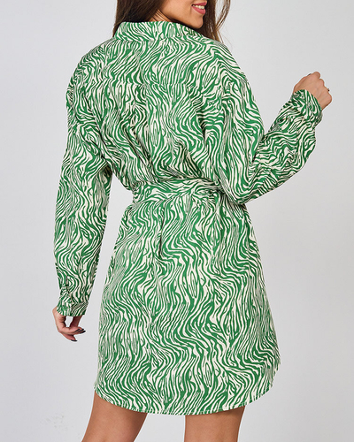 Royalfashion women's mini dress in a'la zebra pattern