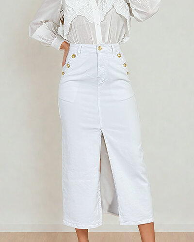 Royalfashion Džinsa sieviešu svārki