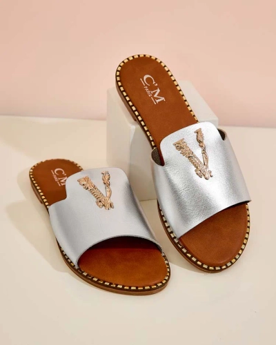 Royalfashion Sieviešu eko ādas čības Cemenna