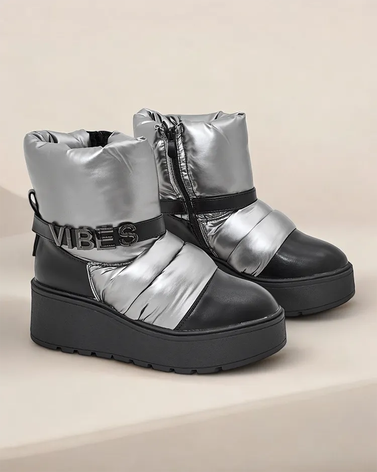 Royalfashion Women's Snow Boots Figior