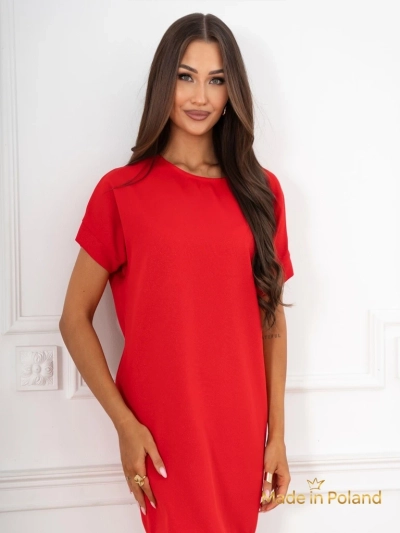 Simple women's short dress Lady Time