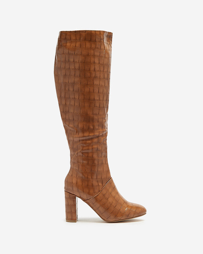 Women's camel-colored Mastiu- Footwear