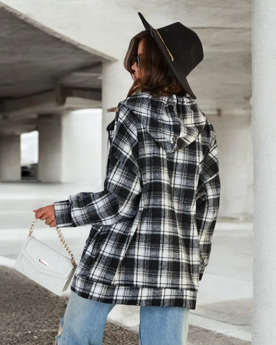 Женское пальто рубашечного типа Royalfashion