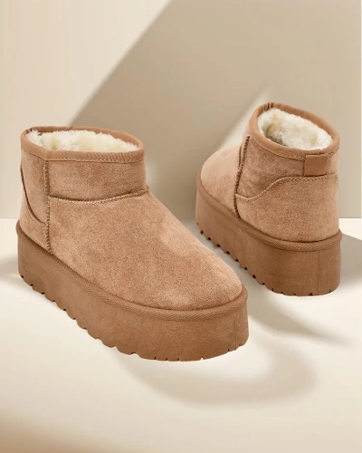 Женские короткие снежные сапоги Royalfashion Havale