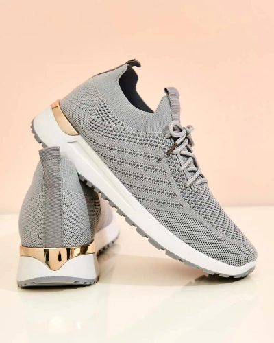Royalfashion Women's fabric sports shoes Amgent