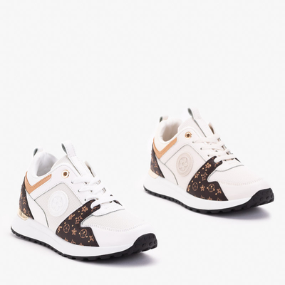 Women's white Evenra sports shoes - Footwear