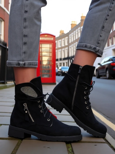 Royalfashion Женские ботильоны рабочие Volio