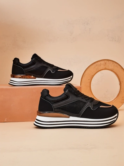 Royalfashion Women's platform sports sneakers Erixo