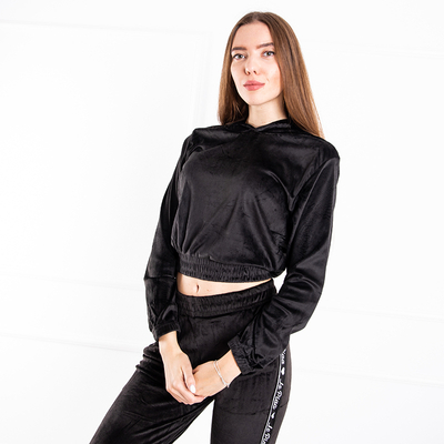 Black striped tracksuit set - Clothing