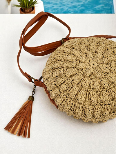 Royalfashion Small Straw Women's Handbag Solea Mini
